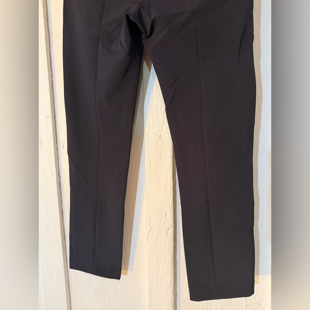 Veronica Beard Scuba Knit Pants Navy Blue Made in USA: Size 6 - Picture 6 of 10